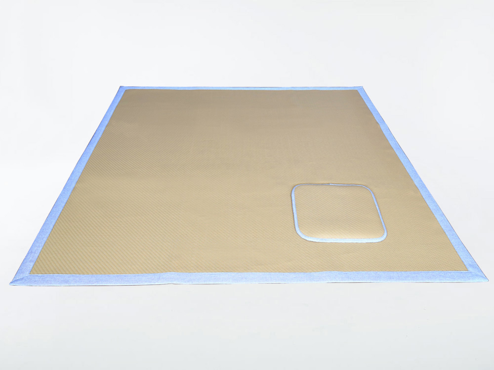 Cool and refreshing imitation rattan mat