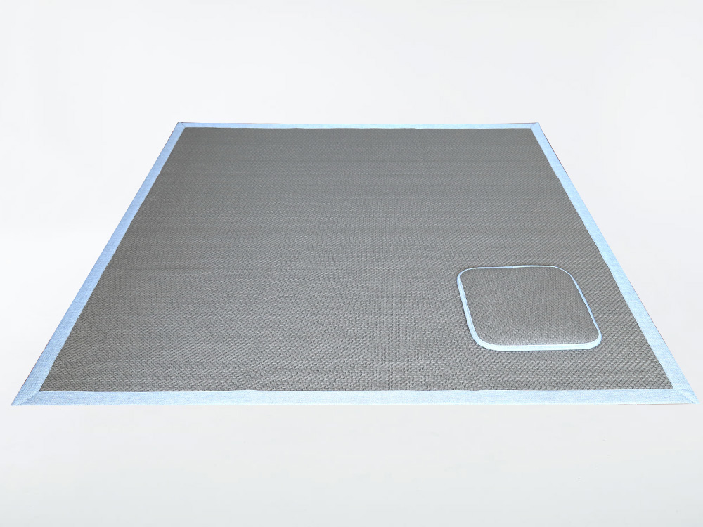 Cool and refreshing imitation rattan mat